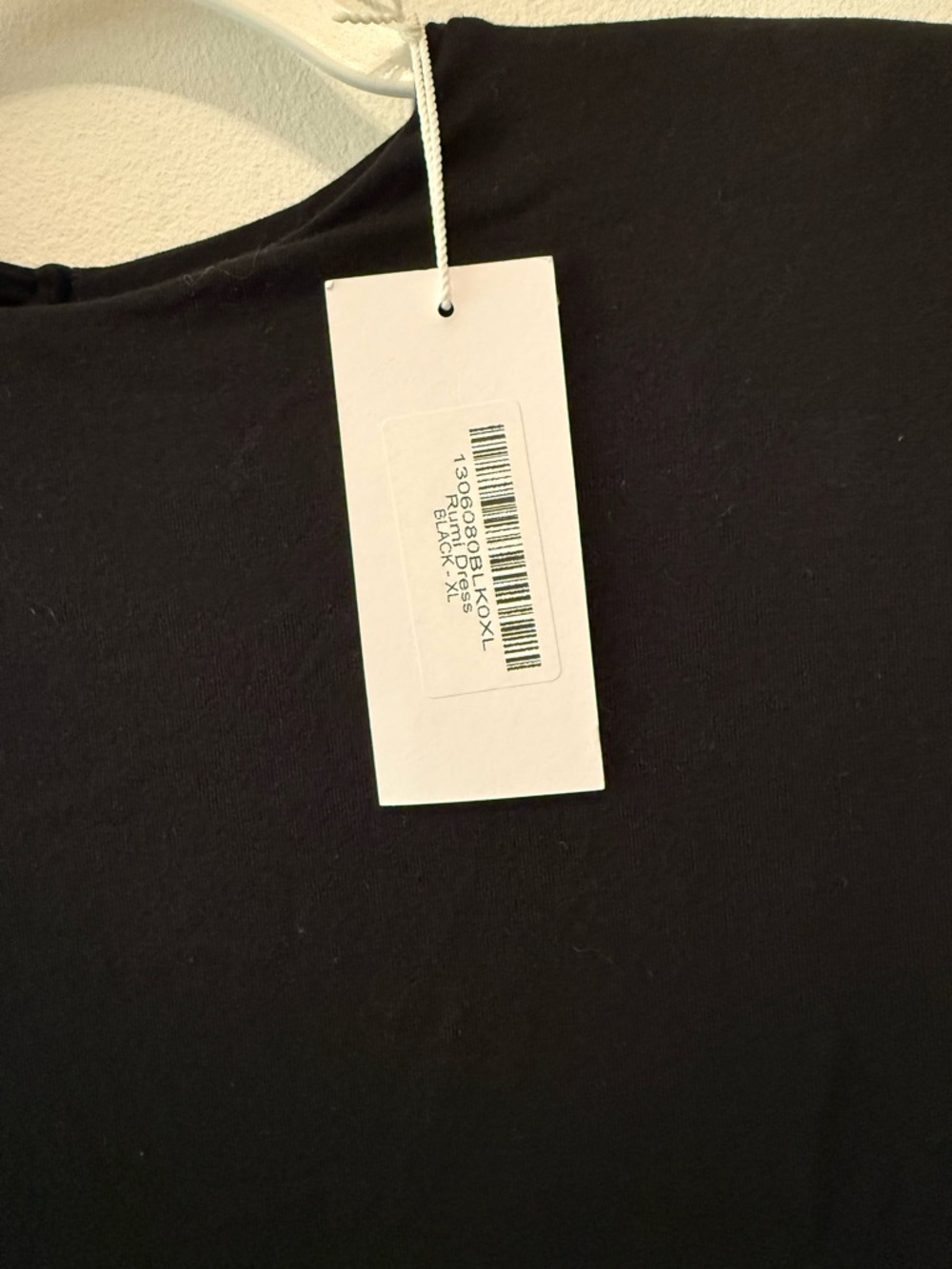 NWT XL Reformation $180 Rumi Black Mini Dress - Stretch Size XL - Picture 2 of 5